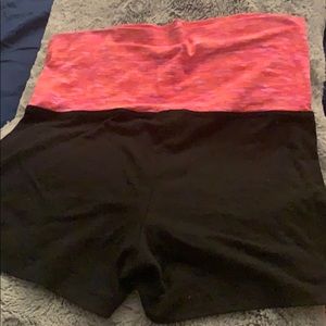 Hype black & pink shorts